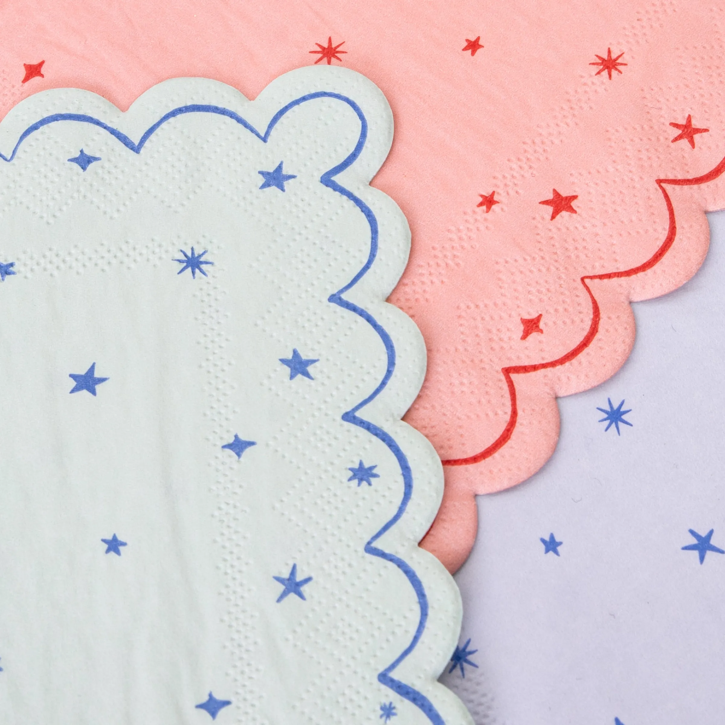 Star Pattern Small Napkins (x 16)>Meri Meri Sale