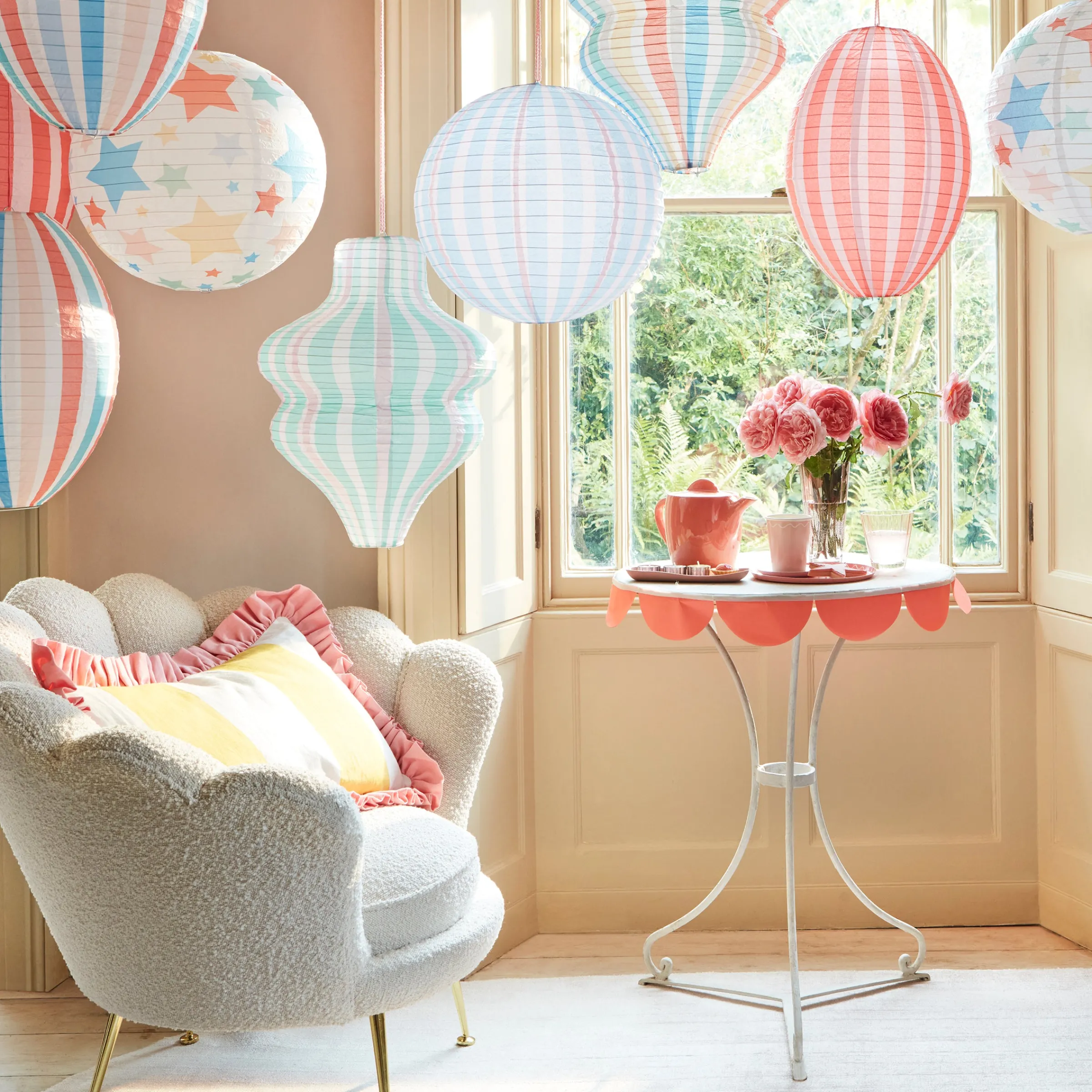 Stars & Stripes Lanterns (x 3)>Meri Meri Best
