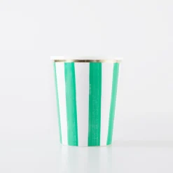 Striped Cups (x 8)><noscript><img width=