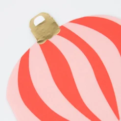 Striped Ornament Napkins (x 16)>Meri Meri Sale