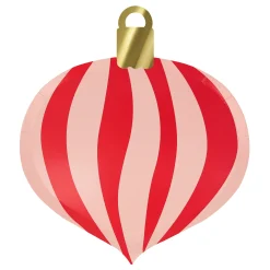 Striped Ornament Plates (x 8)><noscript><img width=