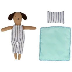Stripy Puppy Mini Suitcase Doll><noscript><img width=