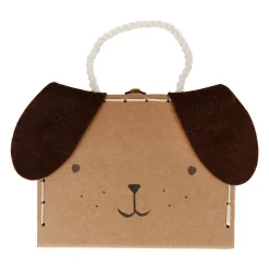 Stripy Puppy Mini Suitcase Doll><noscript><img width=