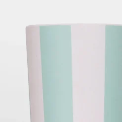 Stripy Reusable Bamboo Cups (x 6)><noscript><img width=