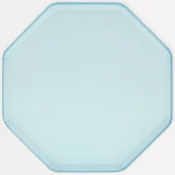 Summer Sky Blue Dinner Plates (x 8)>Meri Meri Online