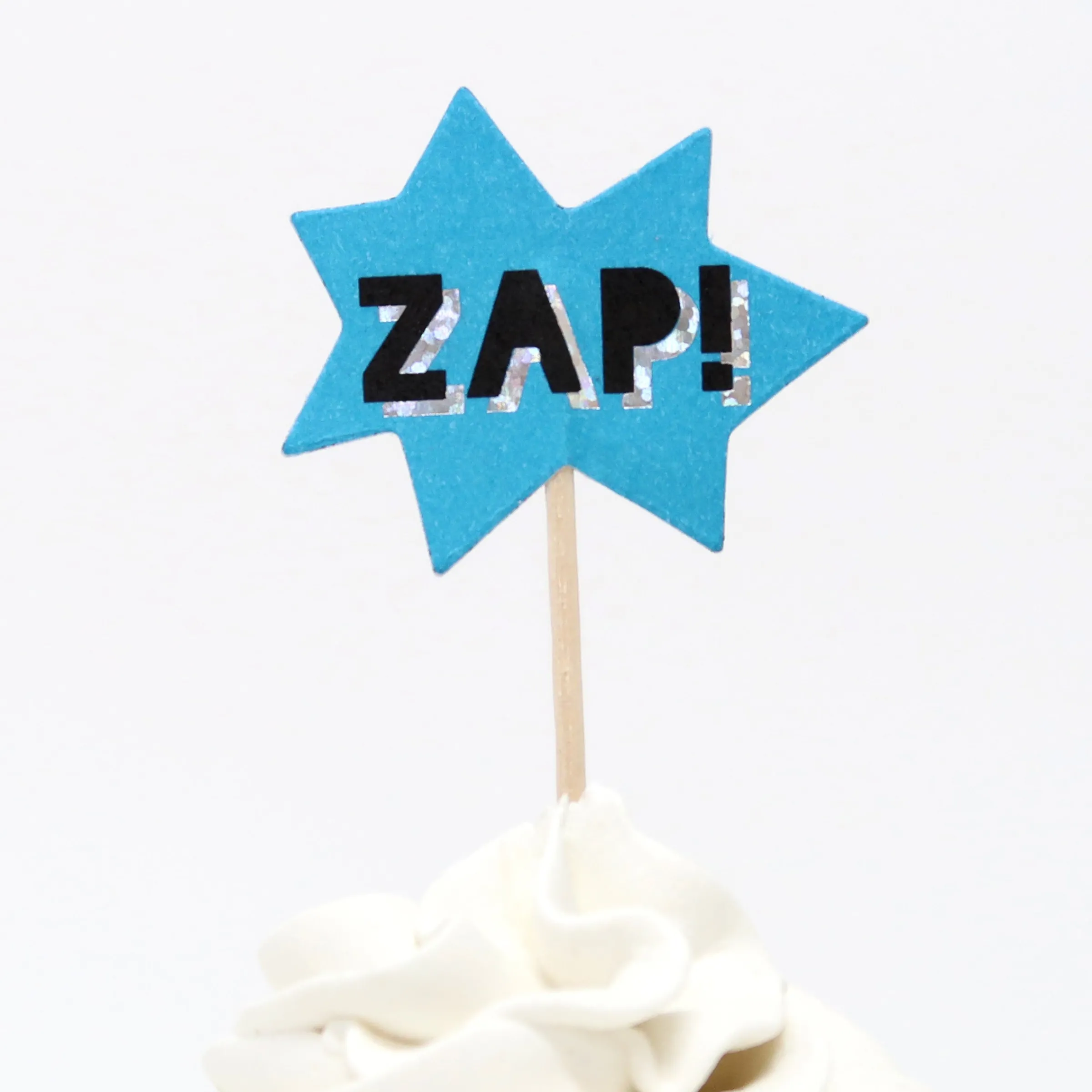 Superhero Cupcake Kit (x 24 toppers)>Meri Meri Online