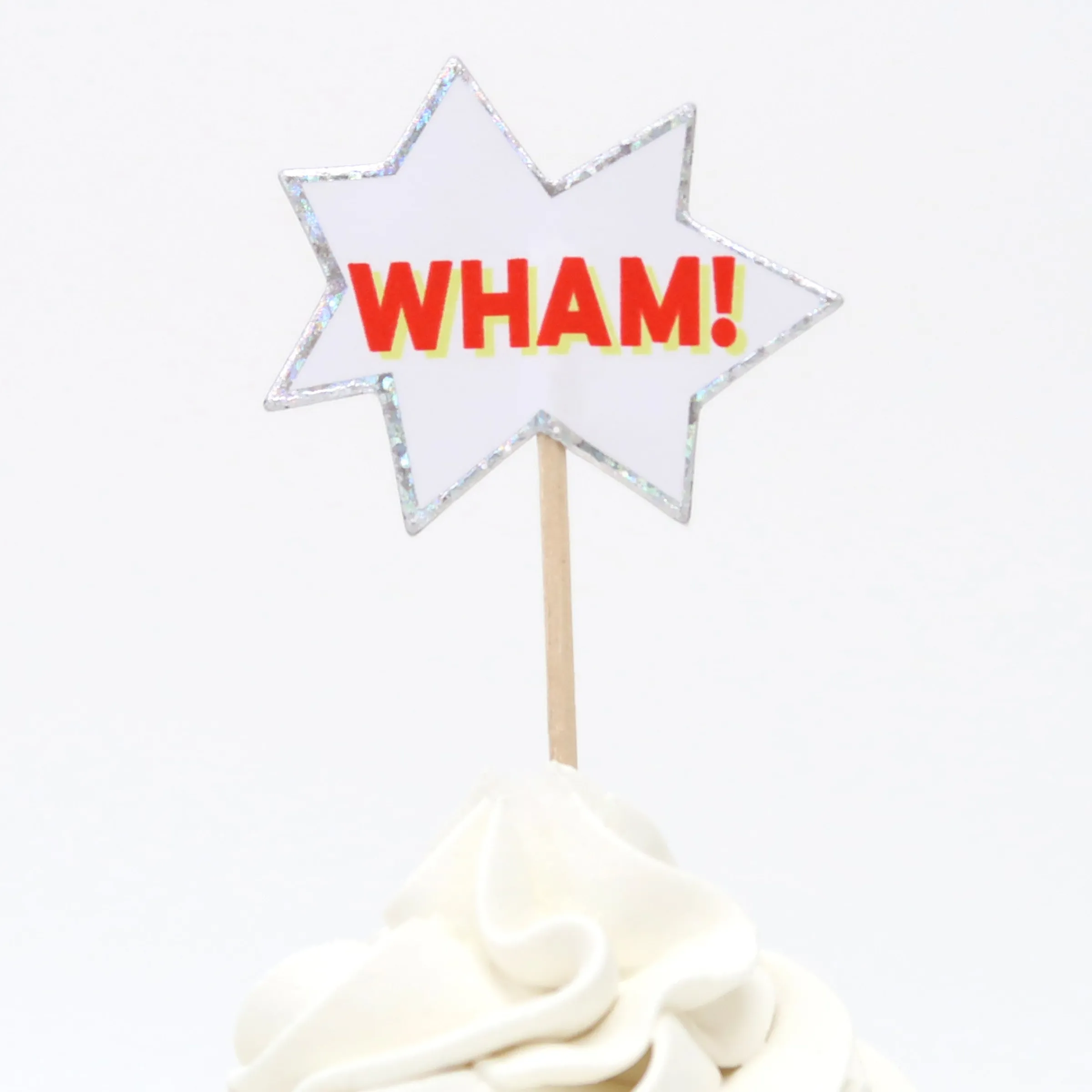 Superhero Cupcake Kit (x 24 toppers)>Meri Meri Online