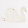 Swan Shaped Plates (x 8)>Meri Meri Hot