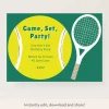 Tennis Download & Print Invitation>Meri Meri Clearance