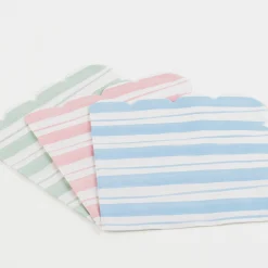 Ticking Stripe Small Napkins (x 16)>Meri Meri Sale