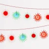 Tissue Paper Starburst Garland>Meri Meri Online