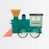 Train Plates (x 8)>Meri Meri Clearance