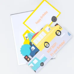 Transport Concertina Birthday Card><noscript><img width=