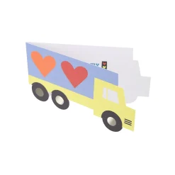 Truck Kids Valentine's Cards & Stickers Set (x 24)><noscript><img width=