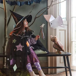 Tulle Appliqué Witch Cape, Hat & Wand>Meri Meri Online