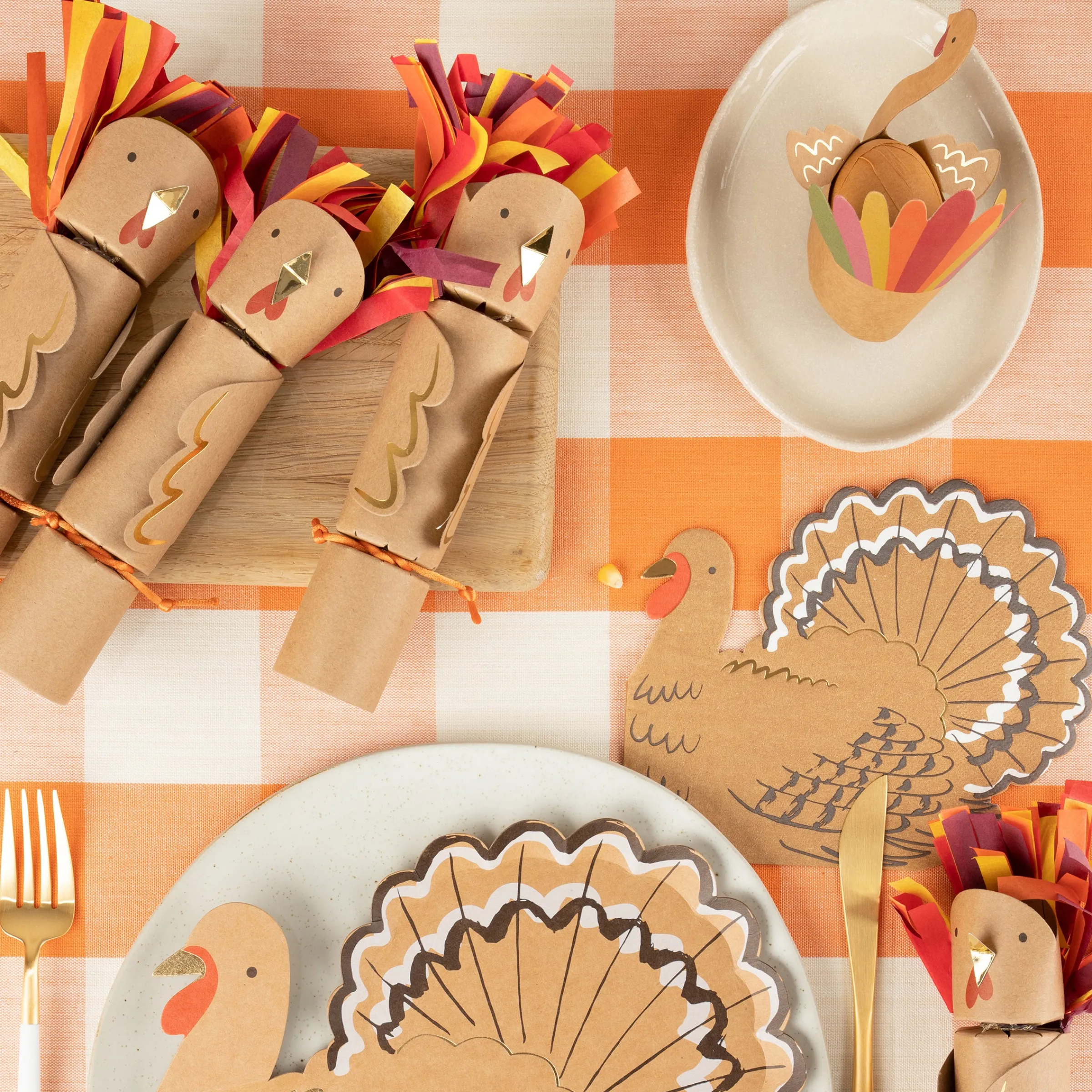 Turkey Napkins (x 16)>Meri Meri New