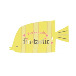 Under The Sea Kids Valentine's Cards & Erasers Set (x 12)><noscript><img width=