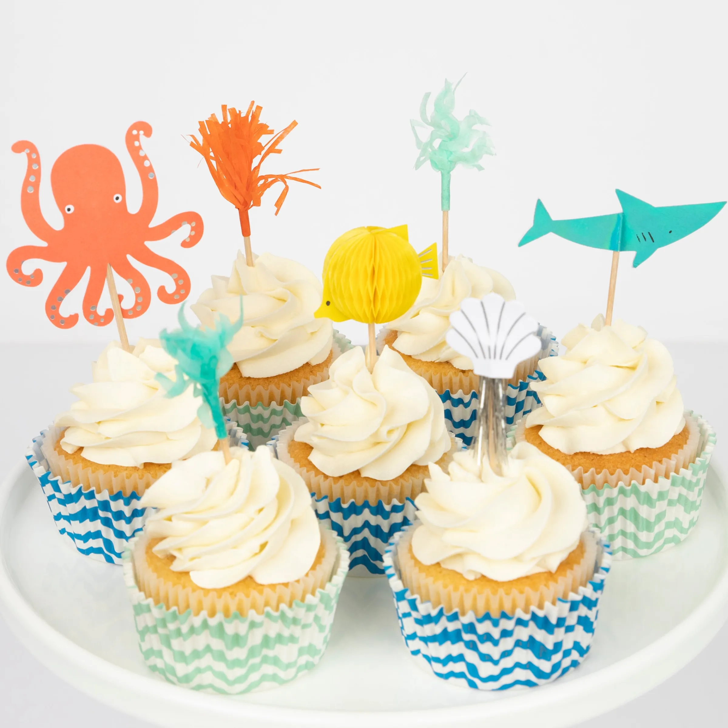Under The Sea Turtle Set>Meri Meri New