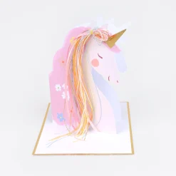 Unicorn Birthday Card>Meri Meri Clearance