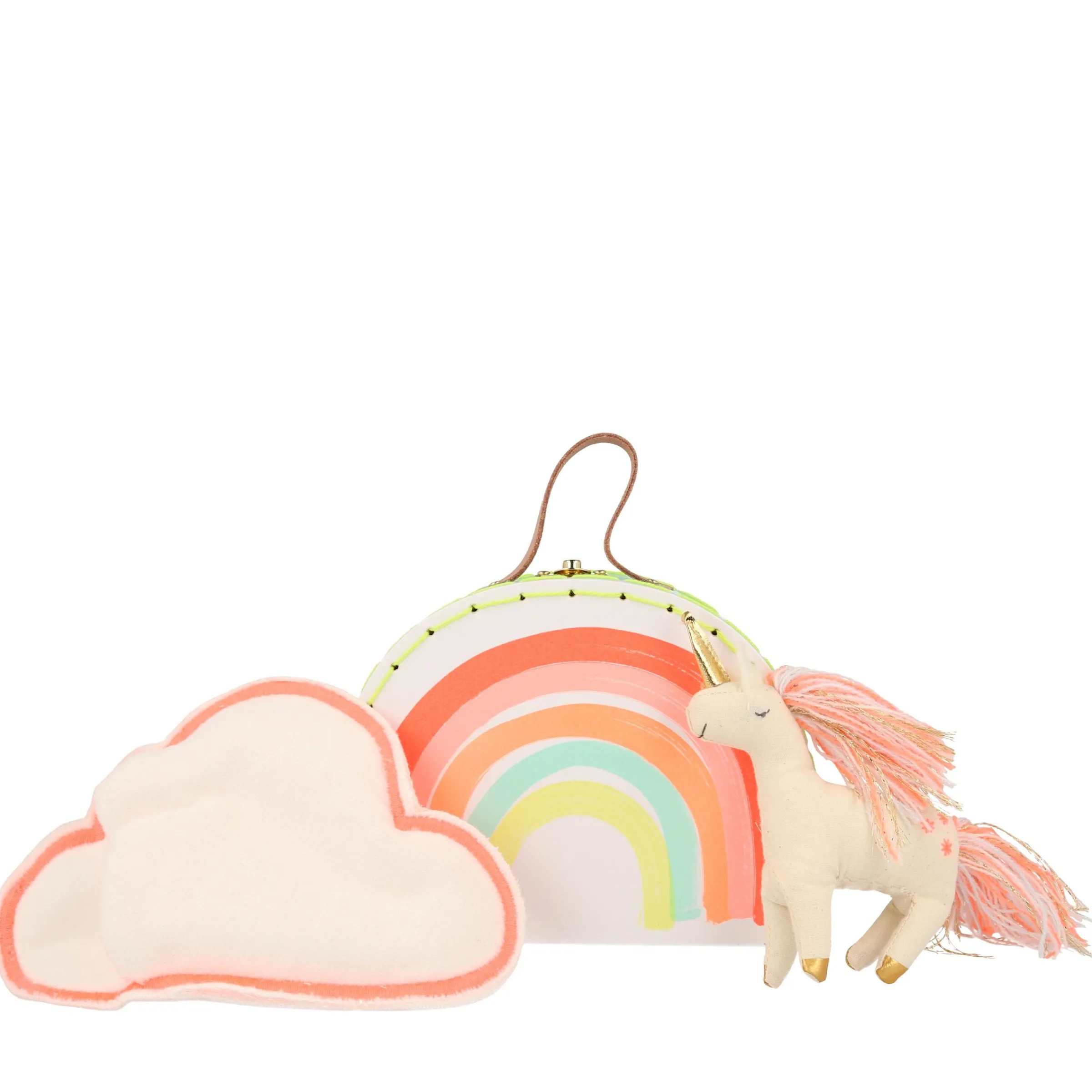 Unicorn Mini Suitcase Doll>Meri Meri Hot