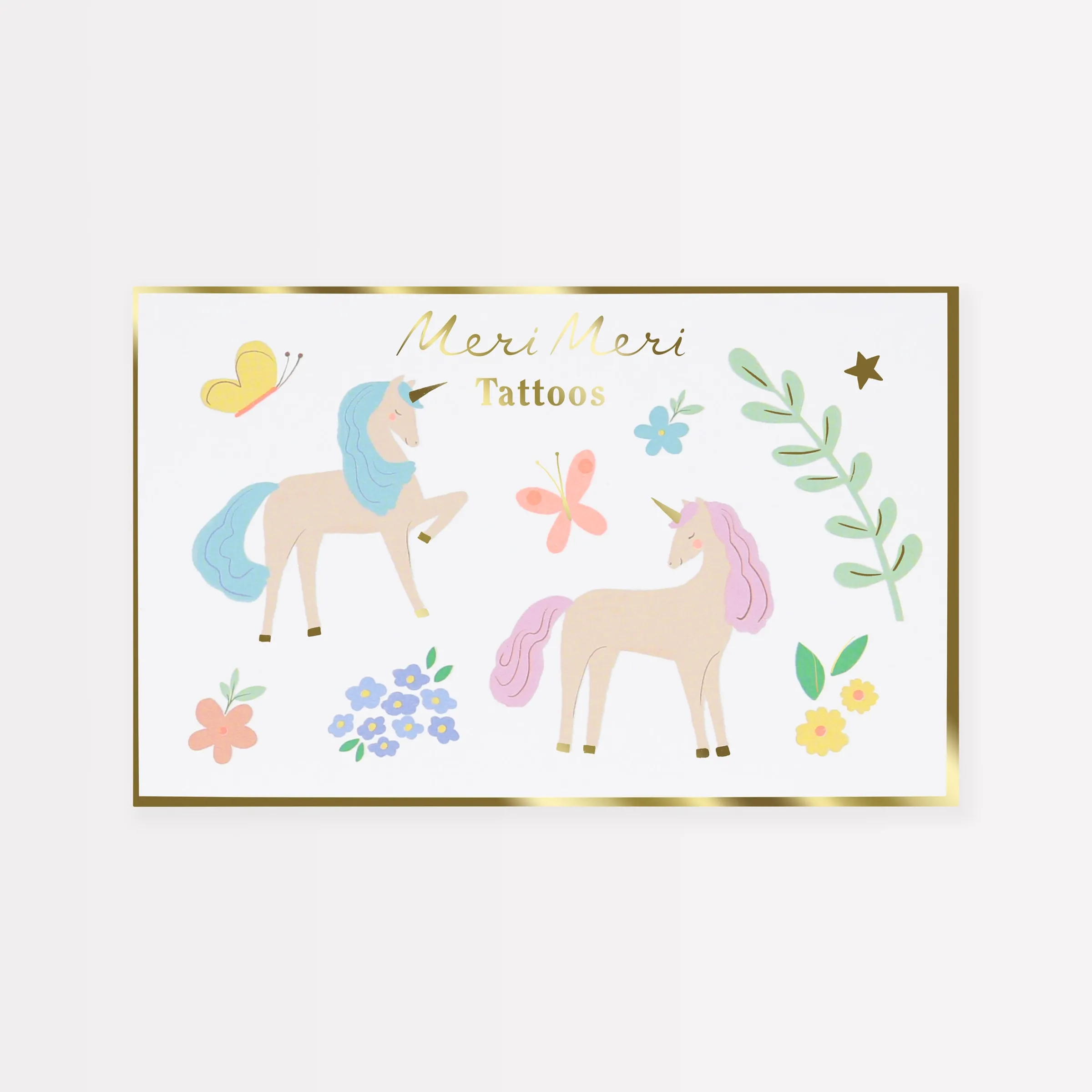 Unicorn Temporary Tattoos>Meri Meri Online