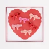 Valentine's Bow Hair Clips (x 6)>Meri Meri New