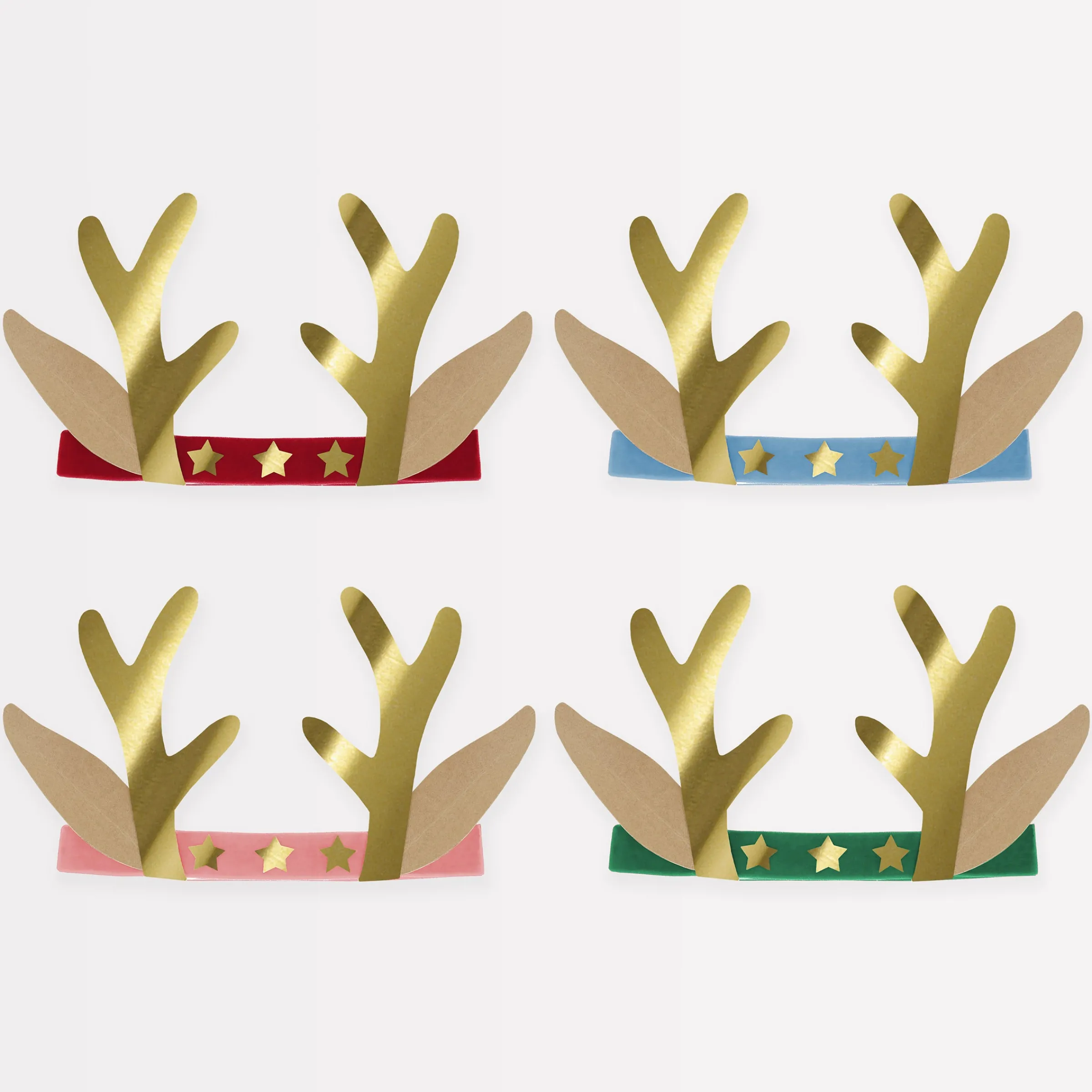 Velvet Antler Headbands (x 8)>Meri Meri Best