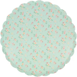 Vintage Ditsy Dinner Plates (x 8)><noscript><img width=
