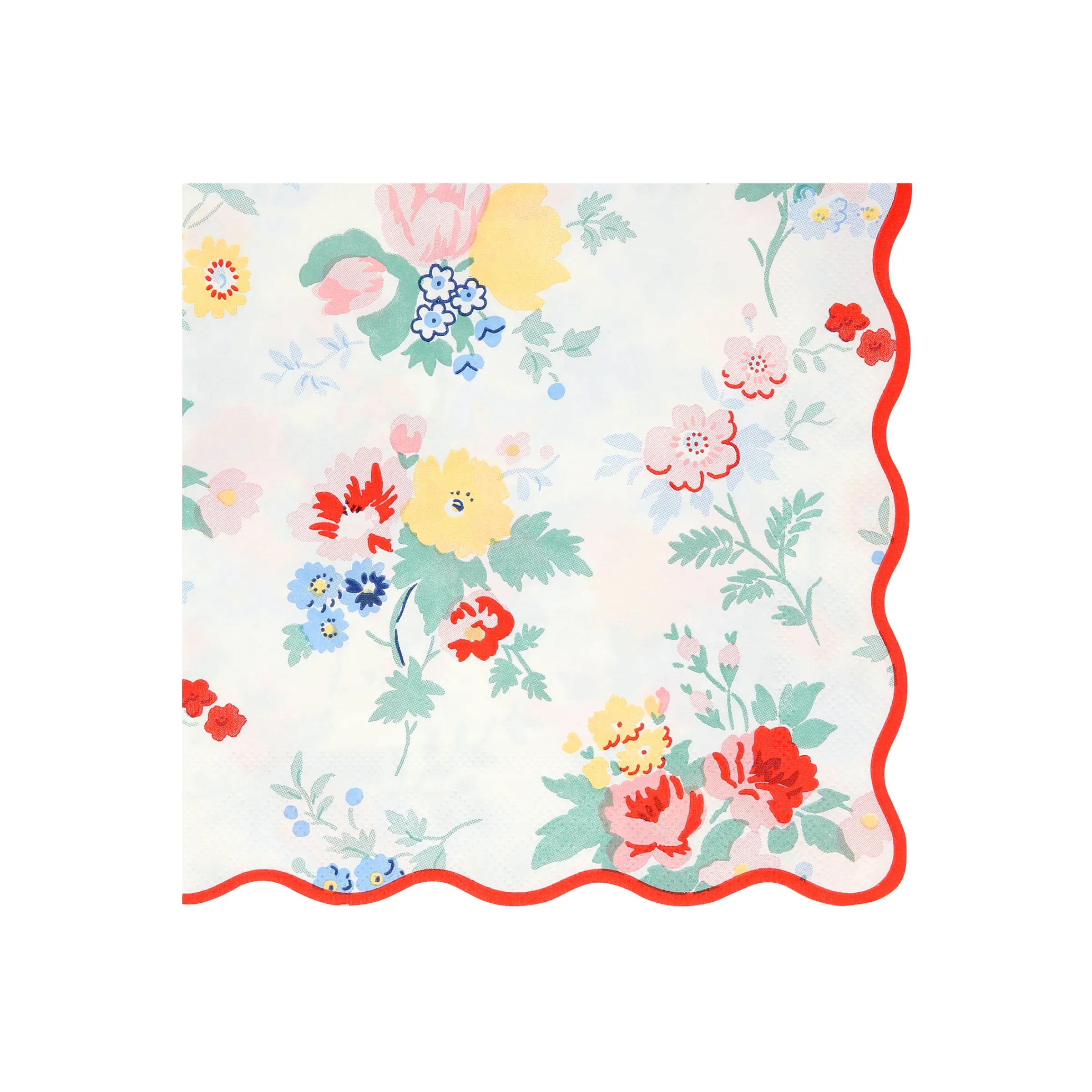 Vintage Floral Large Napkins (x 16)>Meri Meri Hot
