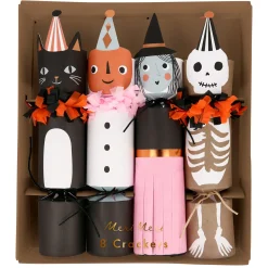 Vintage Halloween Medium Crackers (x 8)>Meri Meri Hot