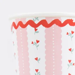 Vintage Rose Cups (x 8)><noscript><img width=