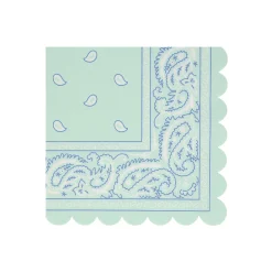 Western Bandana Large Napkins (x 16)><noscript><img width=