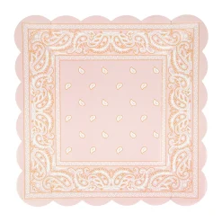 Western Bandana Square Plates (x 8)><noscript><img width=