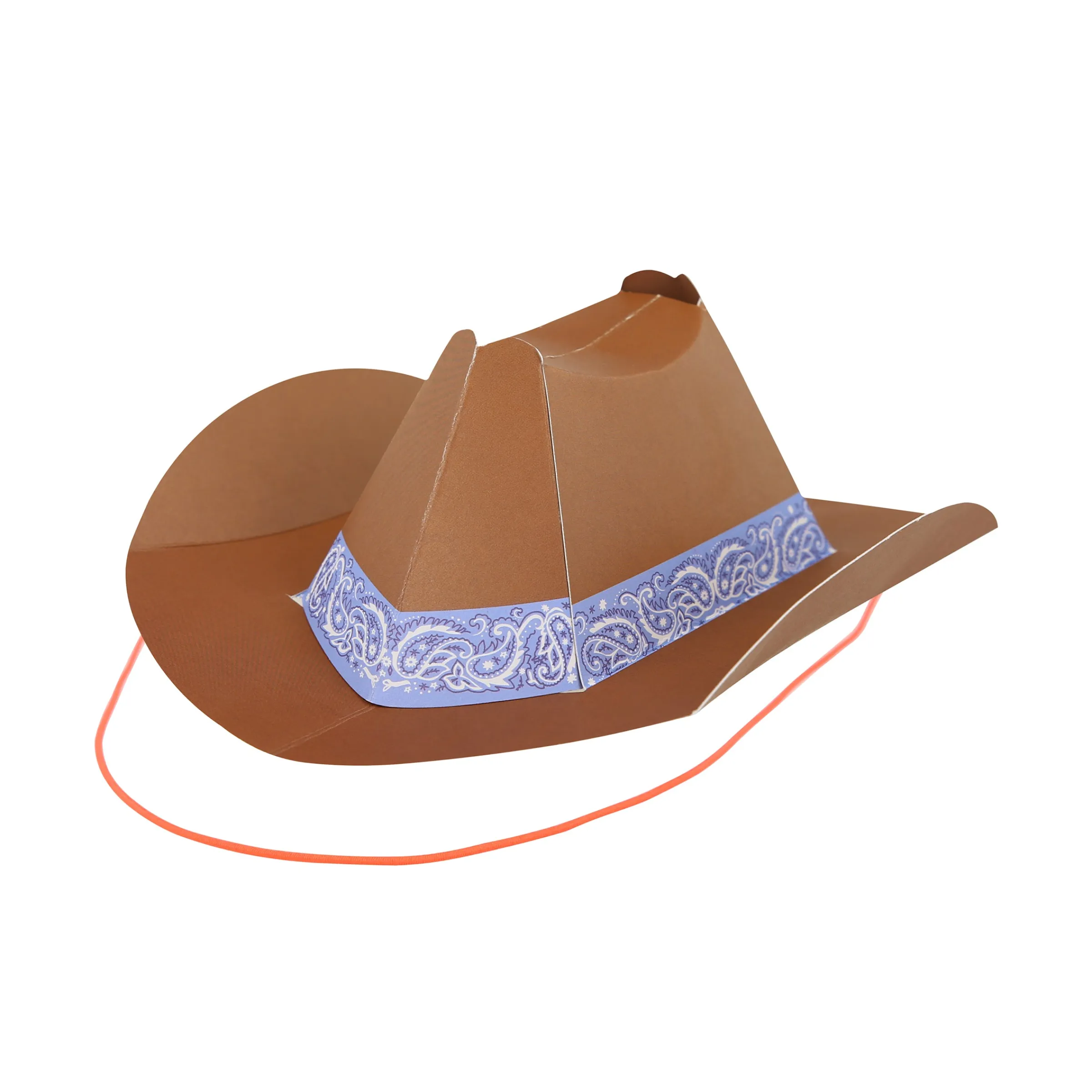 Western Mini Party Hats (x 8)>Meri Meri Clearance