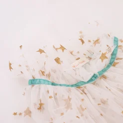 White Tulle Star Cape><noscript><img width=