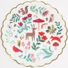 Winter Woodland Dinner Plates (x 8)>Meri Meri Hot