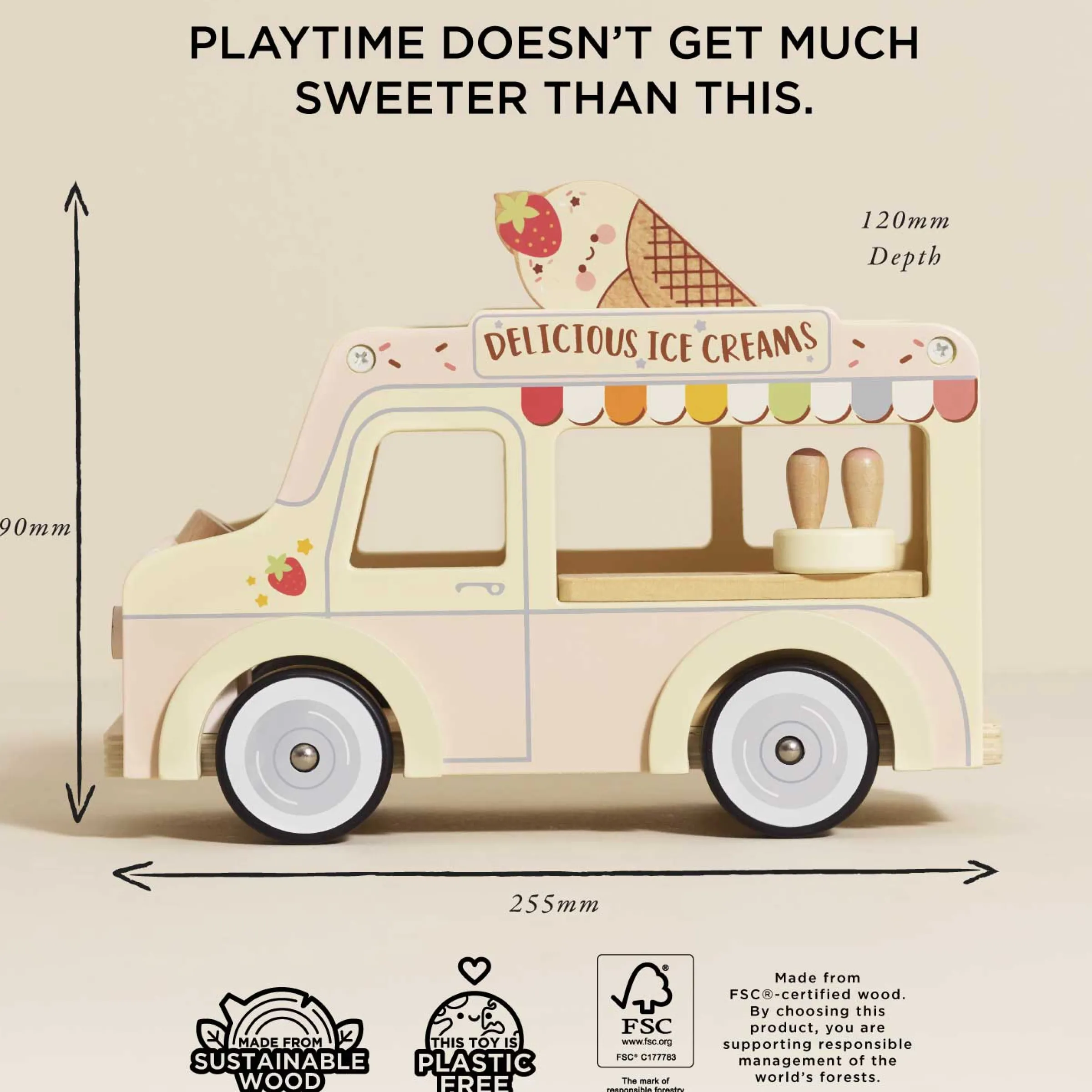 Wooden Ice Cream Van>Meri Meri Best
