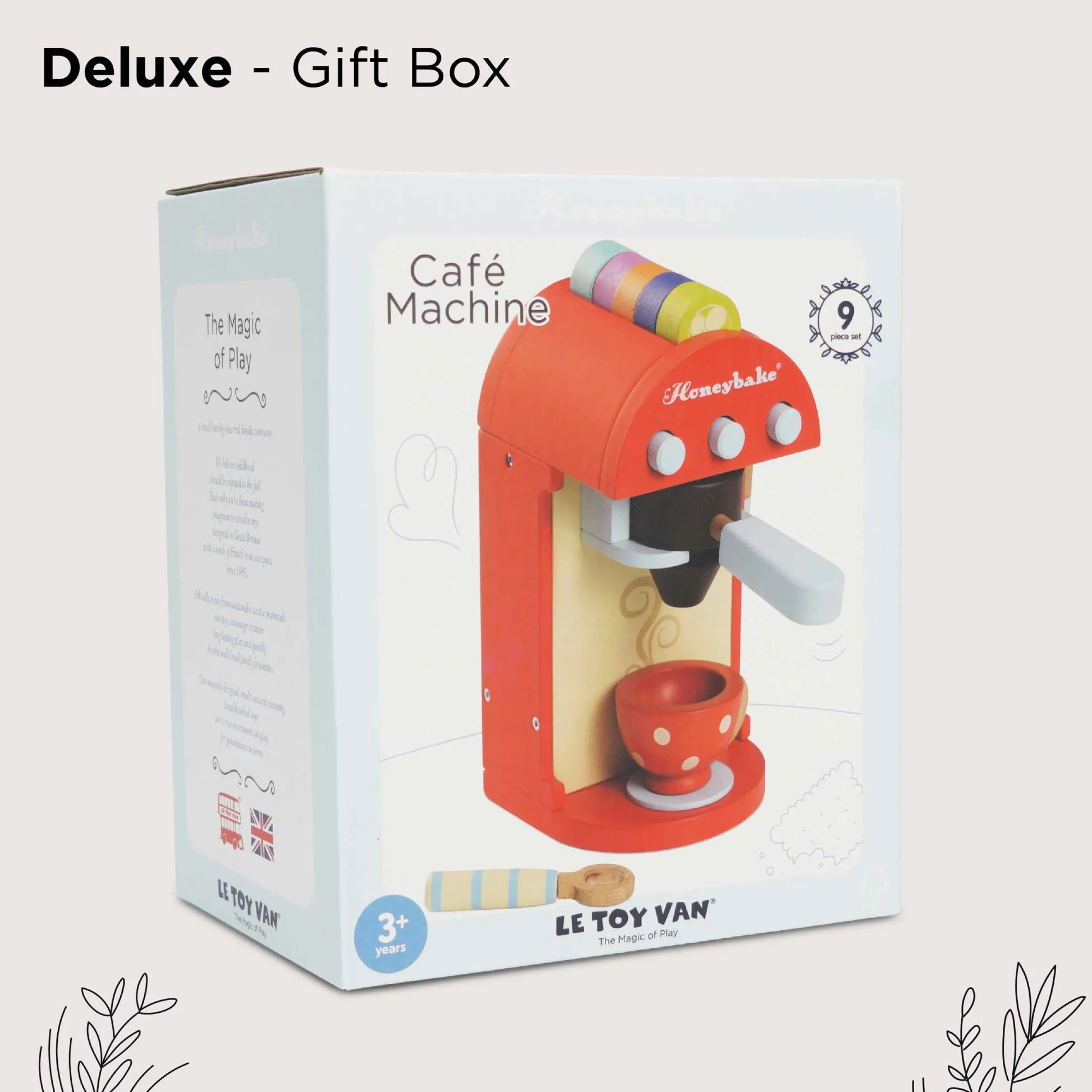 Wooden Toy Coffee Machine & Cup>Meri Meri New