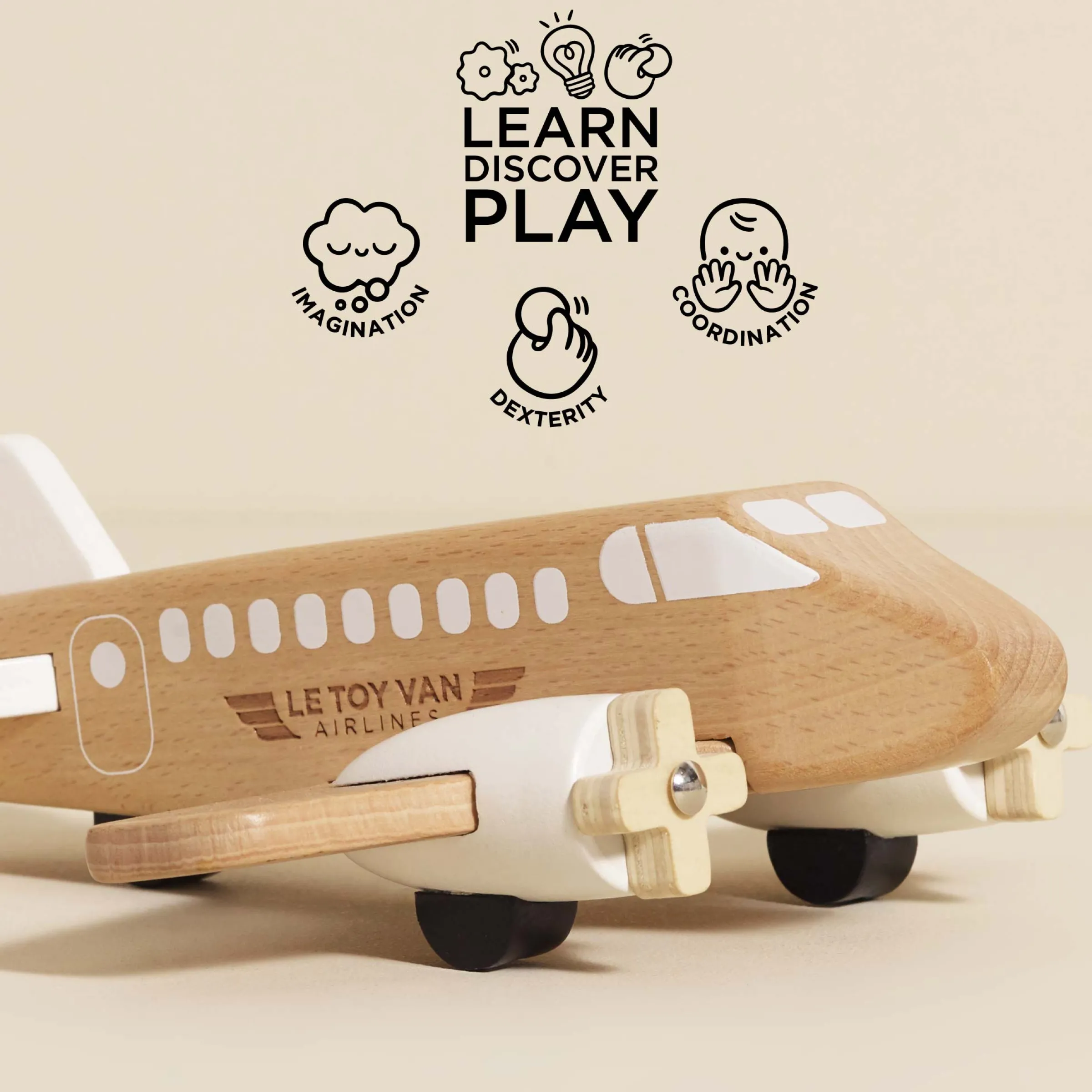 Wooden Toy Plane>Meri Meri Sale