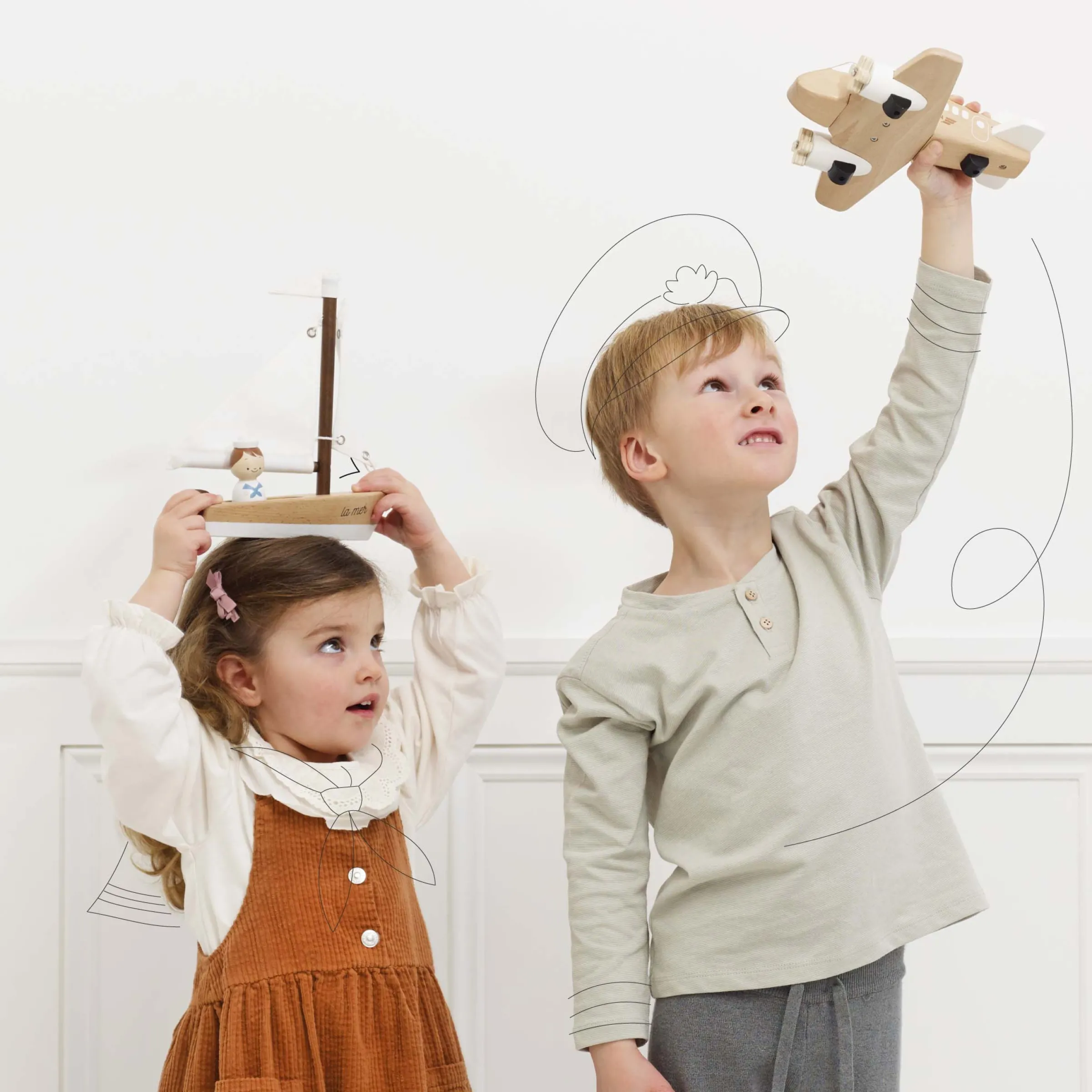 Wooden Toy Plane>Meri Meri Sale
