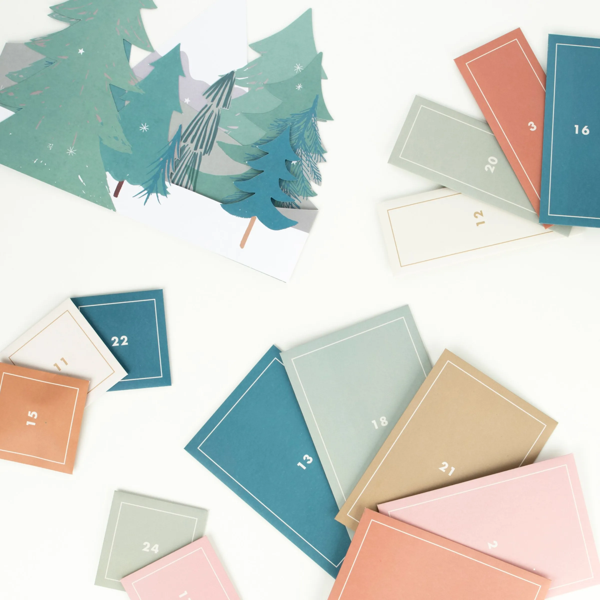 Woodland Paper Play Advent Calendar>Meri Meri Clearance